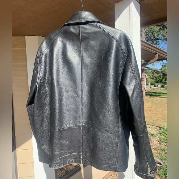 Leather Wilson Men’s Jacket - Size L - Thinsulate Insulatiom - Picture 3 of 16